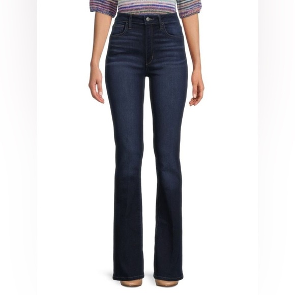 JOE’S Jeans High Rise Curvy Bootcut Denim Dark Wash Women Size 24 $189 MSRP